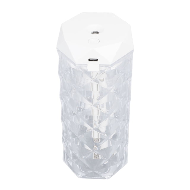 Humidificadores De Niebla, Botella De Agua Transparente, Humidificador De Aire Pequeño, Diseño De Prisma Multifacético Para El Hogar