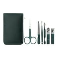 thumbnail image 1 of Unique Bargains 1 Set Portable Nail Clippers Set Toenail Clippers Verde oscuro, 1 of 1