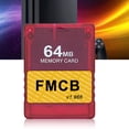 thumbnail image 4 of Tarjeta de memoria para juegos de 8MB/16MB/32MB/64MB para tarjeta de memoria PS2 FMCB, 4 of 5