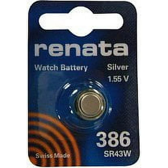 Silver Oxide Button-Cell Battery, 386