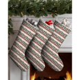 thumbnail image 3 of 3 Pcs Christmas Stockings,Multicolor Christmas Tree Pattern Stockings Christmas,14.8'' Xmas Stockings,Christmas Party Favors,Christmas Party Decorations,Christmas Stockings Personalized, 3 of 5