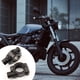 thumbnail image 3 of sweethay 2X Soporte de vidrio para montaje en espejo Pieza reemplazada Mano de obra Accesorios mejorados universales a prueba de golpes Accesorios para motos 10 mm, 3 of 6
