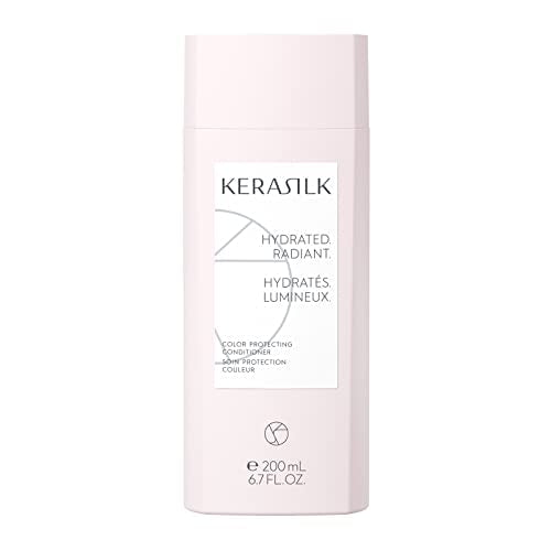 KERASILK Revitalisant Protecteur de Couleur / Prévient la Décoloration Prématurée / Démêle / Hydrate et Rehausse la Brillance / pour Cheveux Colorés et Éclaircis /