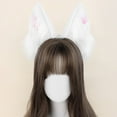 thumbnail image 6 of Realistic Ear Hairband Bendable Plush Ear Hairhoop For Theme Event, 6 of 18