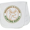 thumbnail image 2 of Inktastic Grandpa Future Hunting Buddy Deer Baby Burp Cloth, 2 of 3