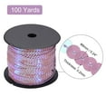 thumbnail image 2 of Uxcell 100Yards 6mm Flat Sequin Strip Spangle Paillette String Sequin Trim Purple, 2 of 6