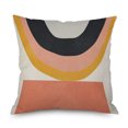 thumbnail image 4 of Ins Wind Linen Pillowcase Simple Creative Cushion Abstract Leaf Pillow Square Cushion Cover 25, 4 of 4
