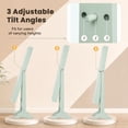 thumbnail image 6 of Costway Jewelry Mirrored Cabinet Armoire Organizer Storage Box with Stand Christmas Gift Green, 6 of 9
