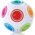 thumbnail image 1 of Bola mágica del arco iris Bola mágica del arco iris Cubo del rompecabezas del arco iris para los niños JM, 1 of 5