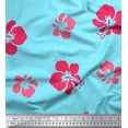 thumbnail image 1 of Soimoi polyester Crepe Fabric Artistic Flower Printed Fabric 1 Yard 52 Inch Wide, 1 of 3