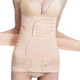 thumbnail image 4 of Postpartum Belly Band 3 en 1 Post Csection Support Recovery Belt para Post Embarazo Después de dar a luz Mujeres Postnatal Shapewear Fajas (Beige), 4 of 5