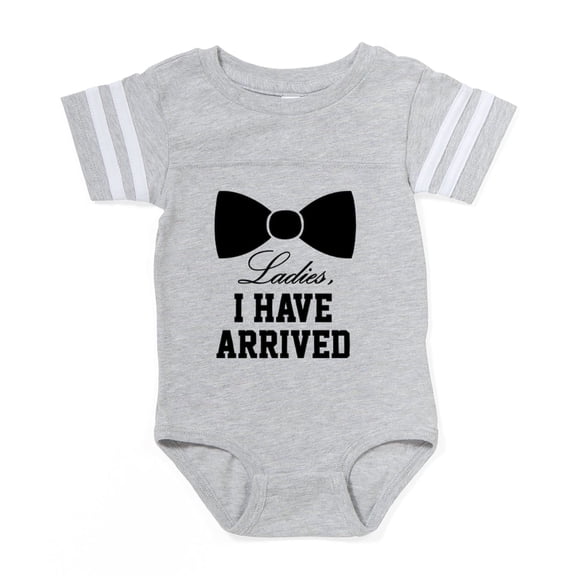 CafePress - B44 - Cute Infant Baby Football Bodysuit