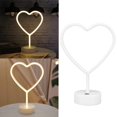 thumbnail image 4 of Neon Light, Beautiful Neon Sign Indoor Lighting LED Neon Lamp With Base For Home Party, 4 of 8