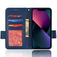 thumbnail image 5 of iPhone 14 Case , PU Leather Flip Cover Card Slots Magnetic Closure Wallet Case for iPhone 14, 5 of 5