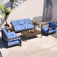 thumbnail image 6 of SUKAIKEQA Outdoor Cushion Covers Set,8PCS Waterproof Patio Furniture Couch Seat Slipcovers, Replacement for Sofa Sectional Chair(Cover，Only), 6 of 6