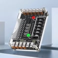 thumbnail image 2 of 12 Ports USB 3A 3.3V 5V 12V -12V Output Voltage ATX Power Supply Breakouts Board Module with Acrylic Case Kit, 2 of 6