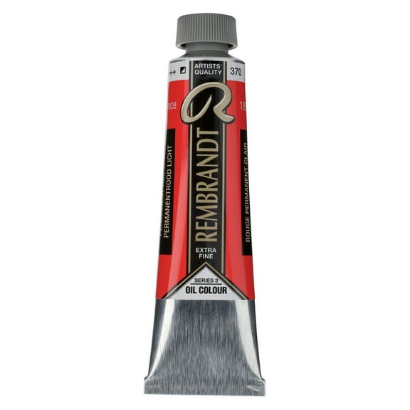 Rembrandt Artists' Oil Color, 40ml, Permanent Red Light