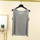thumbnail image 4 of mfyjkho Camisetas Sin Mangas Para Mujer, Camiseta Sin Mangas Con Cuello En V, Informal, Holgada Y Cómoda, De Color Sólido, Para Mujer. Tops Casuales Para Mujer M, 4 of 6