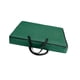 thumbnail image 2 of Bolsa de almacenamiento de coronas, organizador de decoración navideña, a prueba de polvo, resistente a desgarros, contenedor de coronas de Navidad, c Verde, 2 of 9
