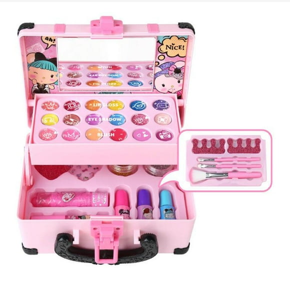 Set de maquillaje Hugo Cosméticos Juguete tocador Accesorios Playset