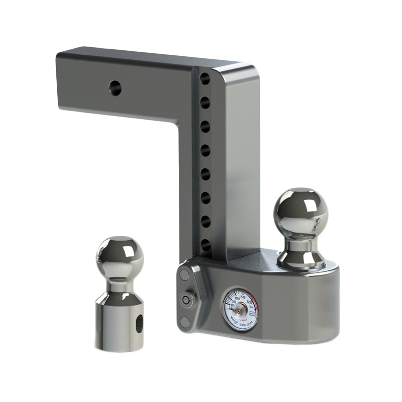 Weigh Safe WS82.5 Adjustable Hitch Ball Mount with Scale 2.5 Inch
