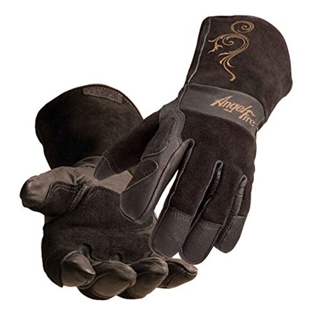 

BSX AngelFire Womens StickMIG Welding Gloves - Black with Flourish