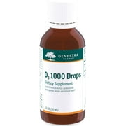 Genestra Brands D3 1000 Drops | Liquid Vitamin D Supplement | 1 fl. oz.