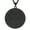 Black, variant on TEAMER Evil Eye Pendant Necklace Stainless Steel Turkish Lucky Beautifully Crafted Adjustable Eye-Catching
