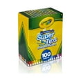 thumbnail image 5 of Crayola Super Tips Marqueurs Lavables 100/Pkg-Couleurs Assorties - 58-5100, 5 of 5