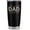 Dad, variant on Dad Tumbler 20oz, Dad Fuel Stainless Steel Insulated Tumblers, Coffee Mug Cup for Best Dads from Daughter Son, Gifts for Birthday Christmas Fathers Day