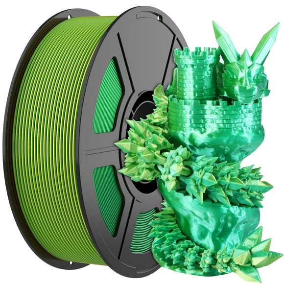 Filamento para impresora 3D Amoybaby Silk PLA, doble color, 1,75 mm, 1 kg