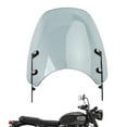 thumbnail image 2 of ABS Plastic Motor Windshield WindScreen for Triumph Bonneville T100 T120 Gray, 2 of 10