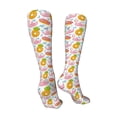 thumbnail image 3 of Pofeuu Flamingo And Pineapple Print Stockings, Adult Running Hiking Socks for Youth and Adult-One Size, 3 of 8