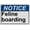 Warning Sign 4, variant on Weatherproof Horizontal ANSI Pet Rules Sign (Feline boarding) 8 in" x 12 in" UV Resistant Indoor Outdoor Workplace Insdustrial Caution Danger Warning SIgn