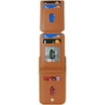 thumbnail image 4 of iPhone 15 Plus Case with Card Holder for Women, iPhone 15 Plus Phone Case Wallet with Strap Credit Card with Kickstand Zipper Case for iPhone15plus - Brown, 4 of 6