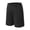 Black, variant on Ramiter Shorts Men Polyester New Men's Fashion Beach Shorts Woven Quick Dry Multi Color Sports Quarters Blue,M