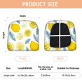 thumbnail image 3 of Lemon Seat Covers for Dining Room Chairs Set Of 6,Stretch Printed Washable Chair Seat Cover with Elastic Ties and Button,Removable Waterproof Couch Cushion Covers, 3 of 6