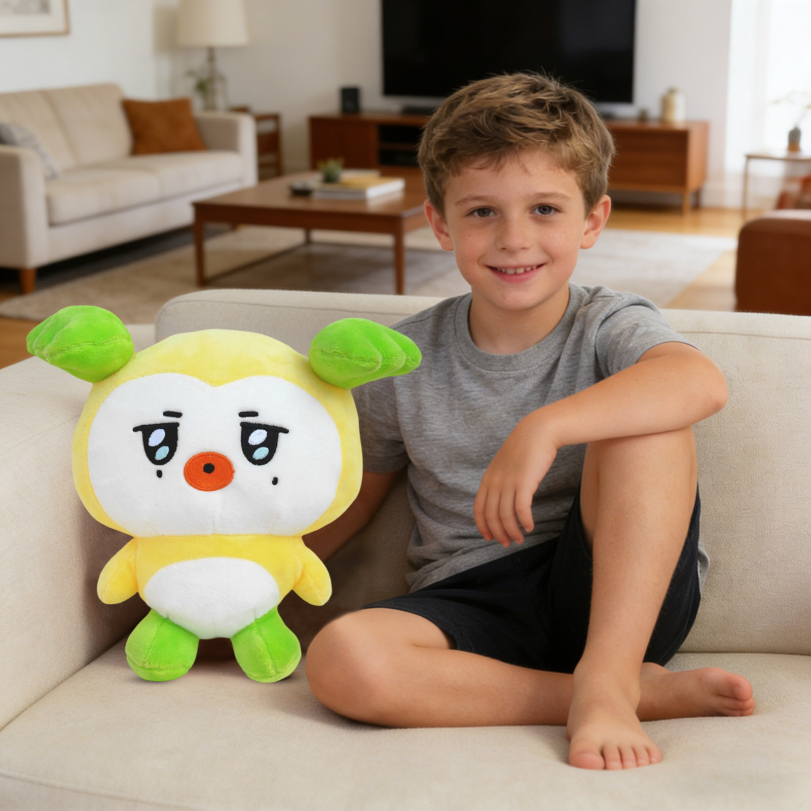 Mingi Stuffed Animal Toy Korean Boy Band Ateez Animal Stuffed