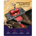 thumbnail image 5 of Tydeey 35mm Concealed Hinge Jig Kit for Cabinet Door Hinge Installation, Cabinet Jig Tool, 5 of 8