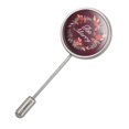 thumbnail image 2 of Be Merry Christmas Wreath Stick Pin Stickpin Hat Brooch, 2 of 6