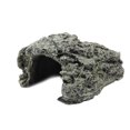 thumbnail image 2 of Cueva para esconder Tortugas, resina para decoración de hábitat de reptiles de acuario con terraza para gatear, escondite seguro.  Para Tanque, Algría para, 2 of 7