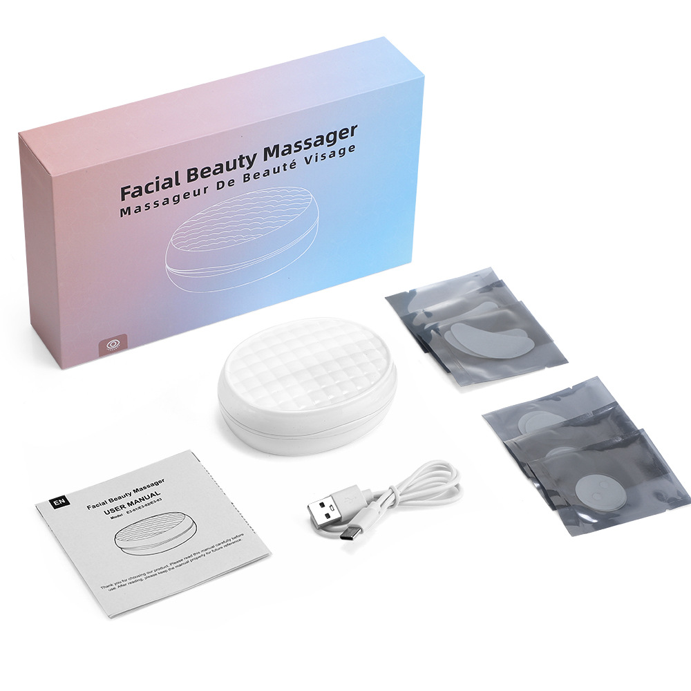 Red light facial massager, EMS Microcurrent, and Heat, Cordless Rejuvenation Device for At-Home Spa and Skincare Routines