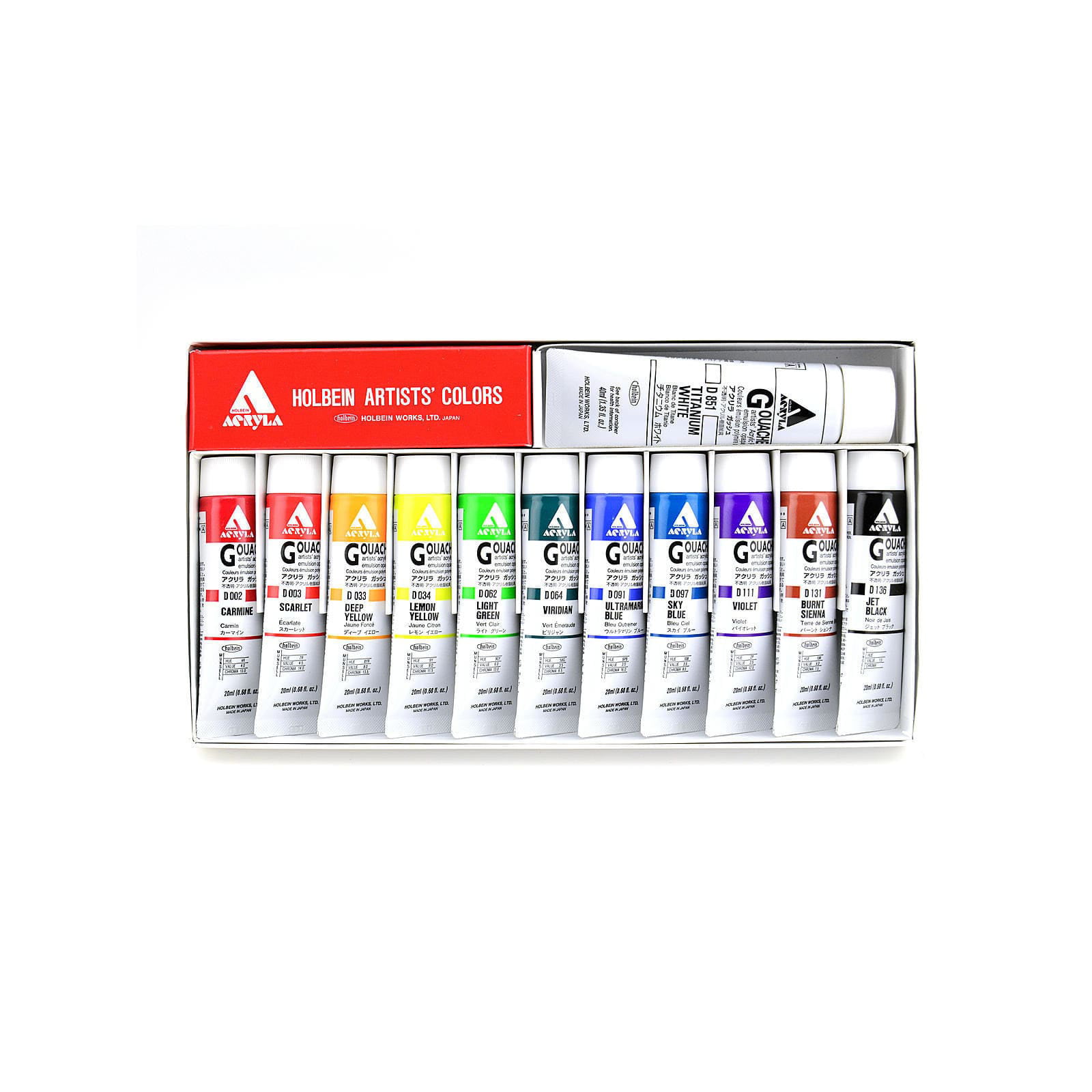 HOLBEIN Acrylic Ink  Primary 5 Colours Set 30ml – Foxy Studio