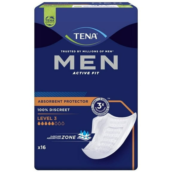 TENA for Men Level 3 (1 Pack of 16)