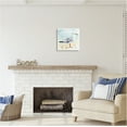 thumbnail image 3 of Stupell Industries Seagull & Seashells on Shore Animals & Insects Painting Gallery Wrapped Canvas Art Print Wall Art, 17 x 17, 3 of 8