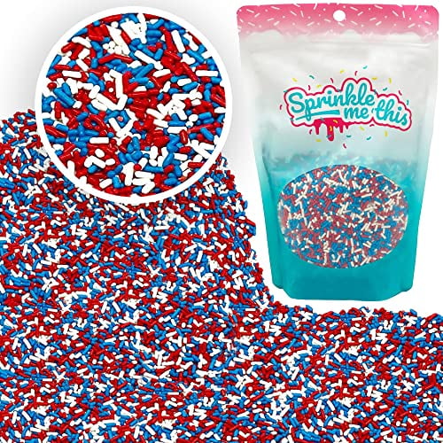 Patriotic All American Decorette Sprinkles  (12 Oz)