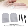 thumbnail image 3 of Earwax Removal Tool, Vent Stick ABS Material 2 Boards Headphone Cleaning Kit  for Daily Use, 3 of 7