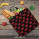 thumbnail image 5 of Easygdp Red Beautiful Lips Bolsa Tote para Mujer, Bolso de Hombro para Trabajo, Playa, Viajes, Compras y Supermercado, 5 of 7