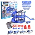 thumbnail image 3 of Godderr Kids Toys 10PCS Kids toy car Double-decker rail car toys DIY rail car Boys' toys gifts, 3 of 6