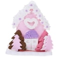 thumbnail image 1 of Minkissy Classic Christmas Style House Shape Ornament Soft Clay 1Set, 1 of 5
